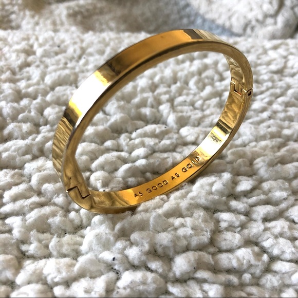 Kate Spade gold bangle